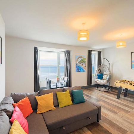 Seafront Apartment With Balcony, Parking And Sea Views Aberystwyth Exterior foto